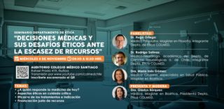 Seminario de Ética: «Decisiones médicas y sus desafíos éticos ante la escasez de recursos»