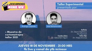 Ciclo Descubriendo Cine presenta muestra de cortometrajes Taller 2021