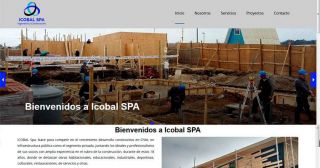 Sitio web Constructora Icobal