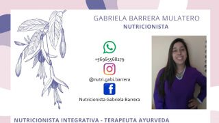 especialistas asesor negocios valparaiso Nutricionista Gabriela Barrera M.