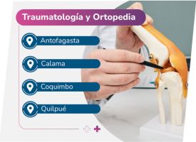 Traumatología y Ortopedia en todas nuestras sucursales Diagno Salud